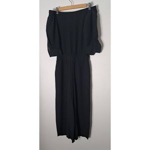 Theory womens size 00 FALEY MOSAIC black romper 100% silk